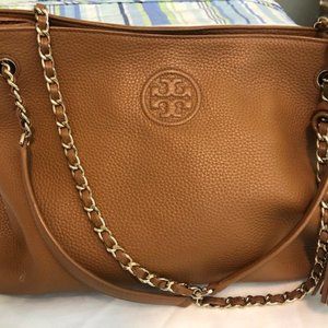 Tory Burch Tan Satchel Handbag Tote